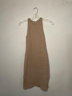 Sleeveless Knit Midi Dress